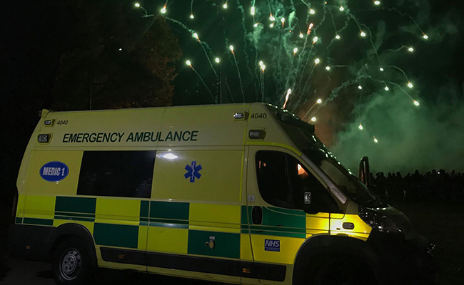 Firework medical cover